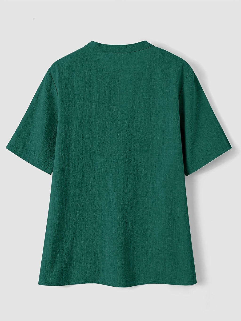 Sharron - Blusa Elegante de Cuello en V con Botones