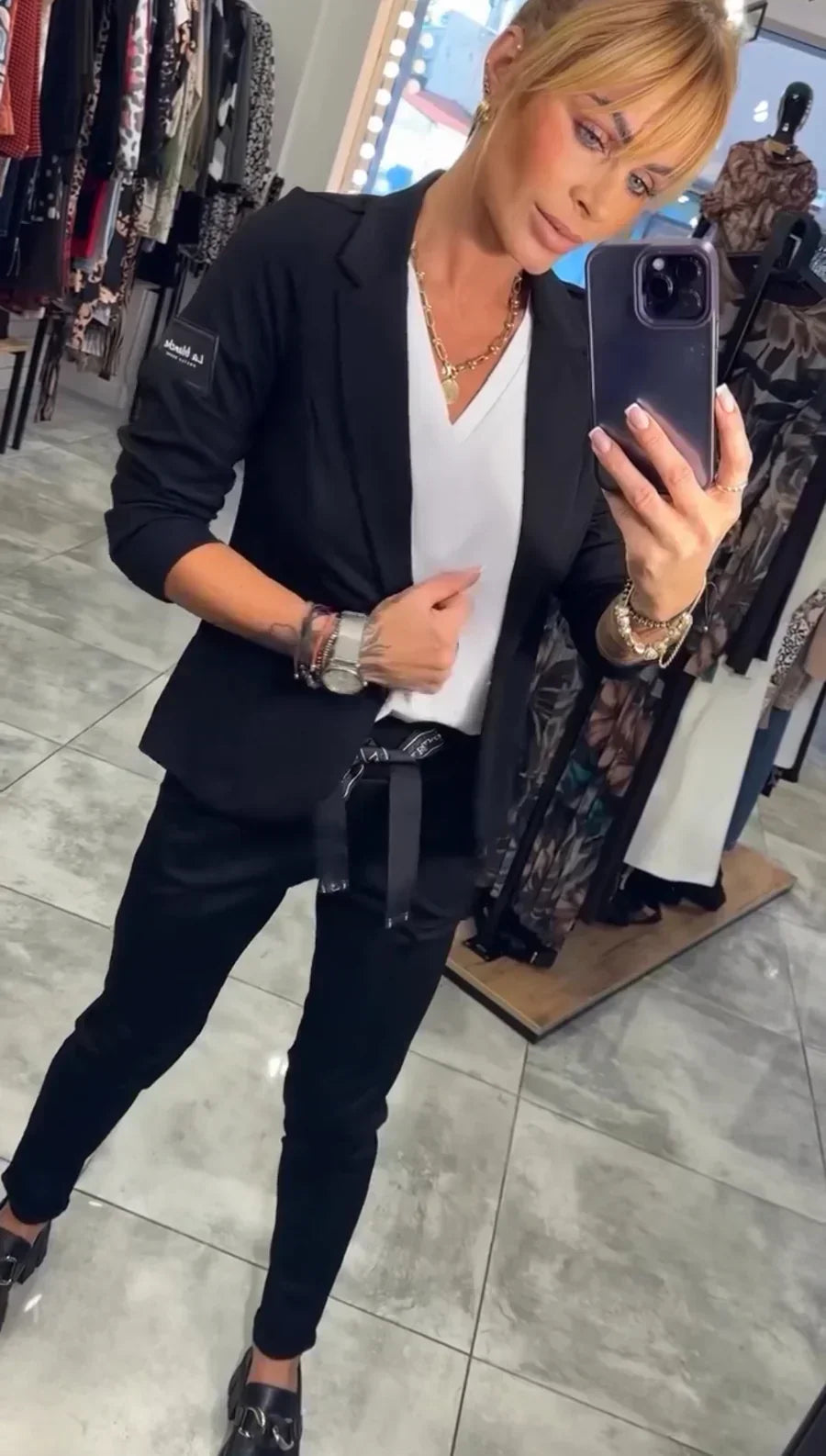 Ariane | Conjunto de Blazer y Pantalones Elegantes