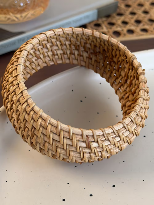 Pulsera de Ratan Trenzado