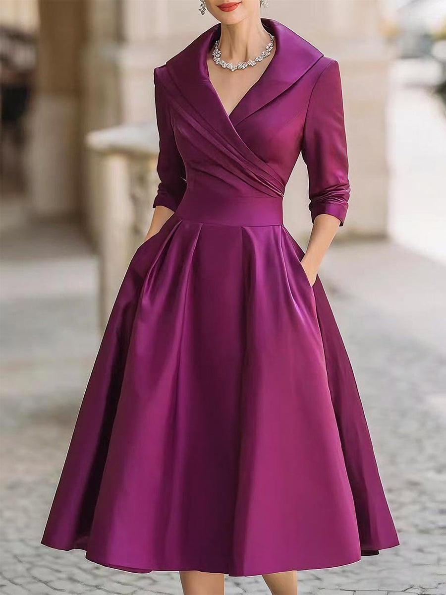 Lea™ - Vestido Midi Elegante