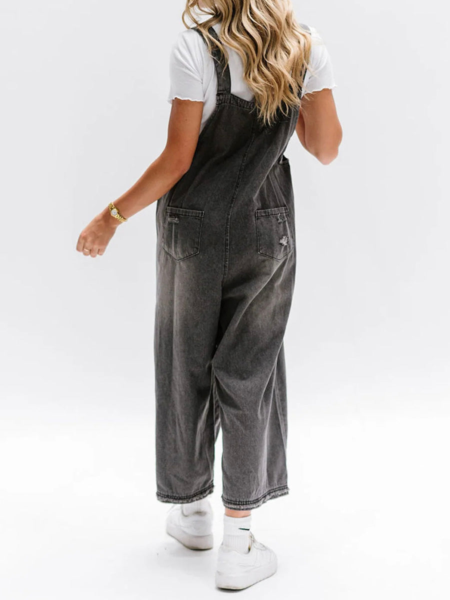 CATALINA – OVEROL DE DENIM LAVADO VINTAGE