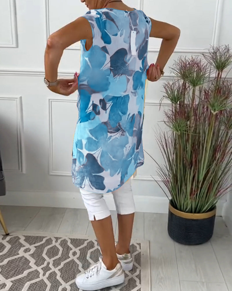 BLUSA LARGA FLORAL KLARISSA