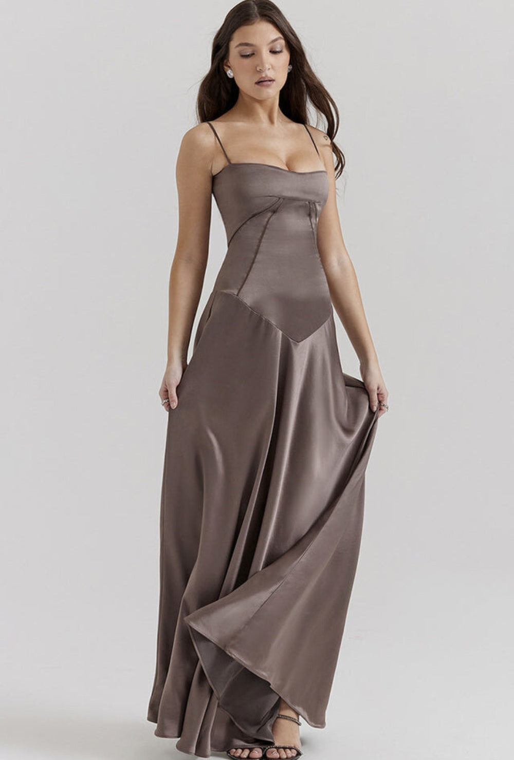Lunaria Satiné Vestido Maxi