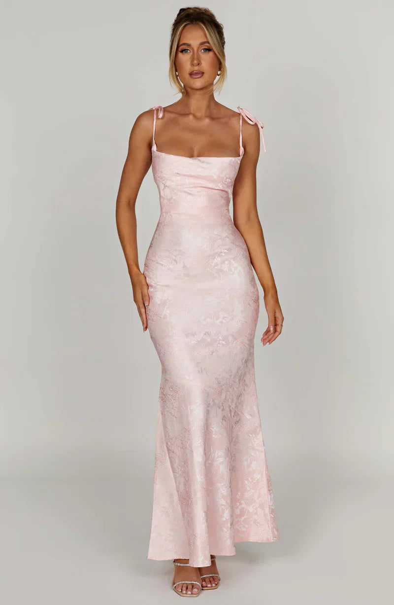 Vestido Floriana Jacquard Bloom