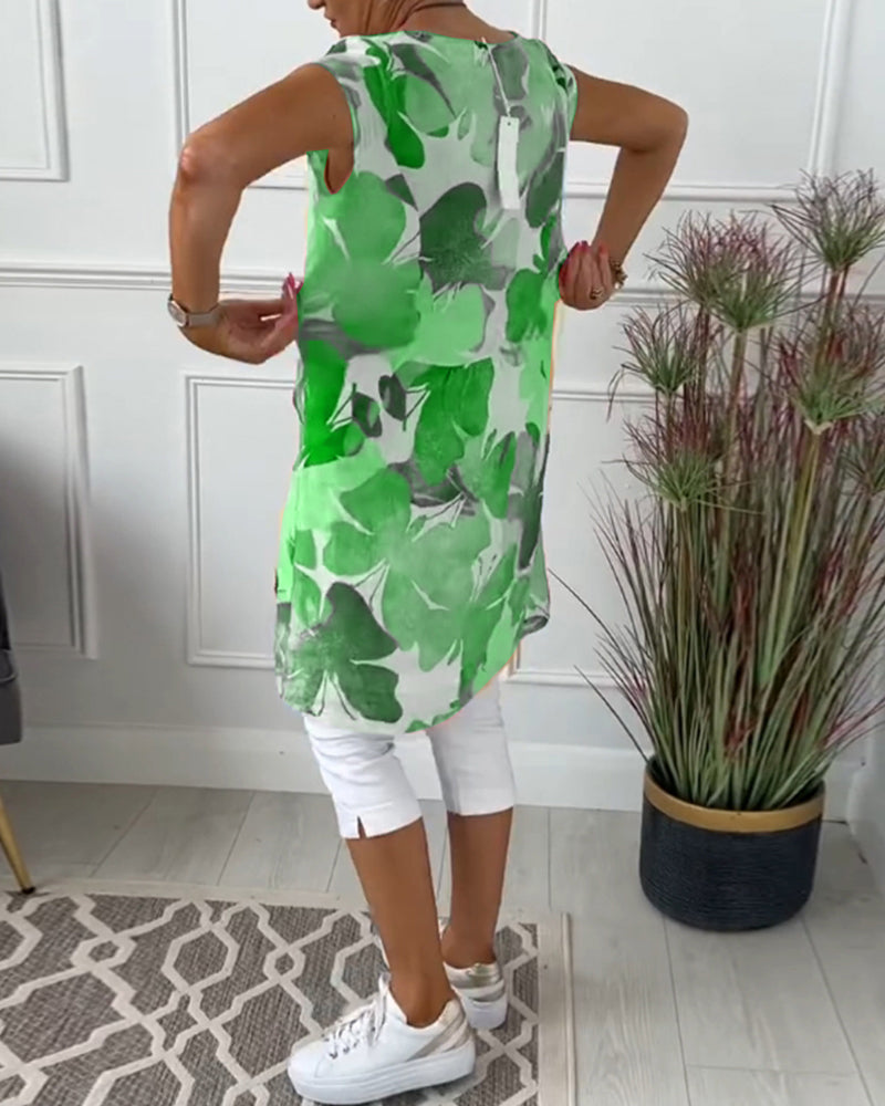 BLUSA LARGA FLORAL KLARISSA