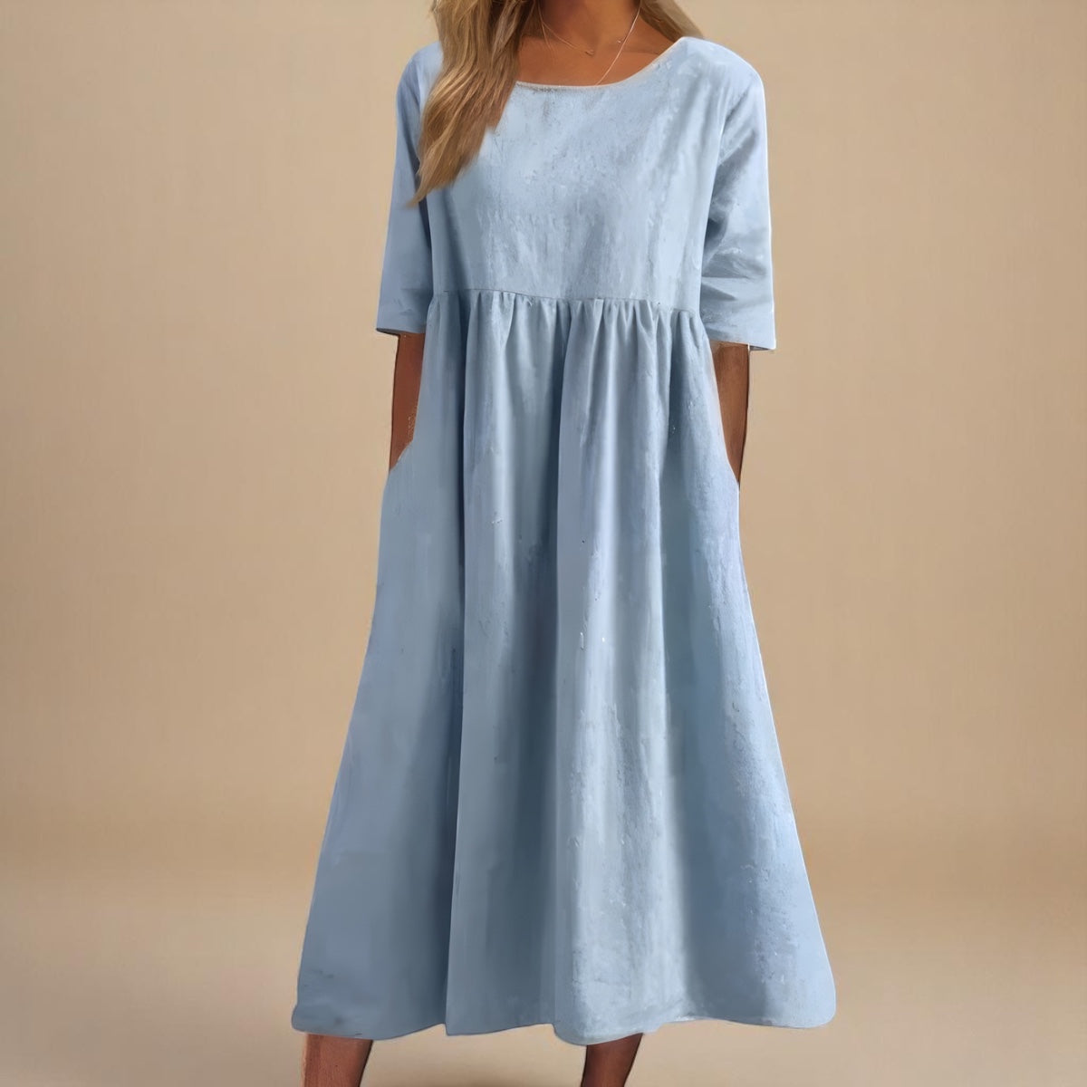 Vestido Largo Fluido