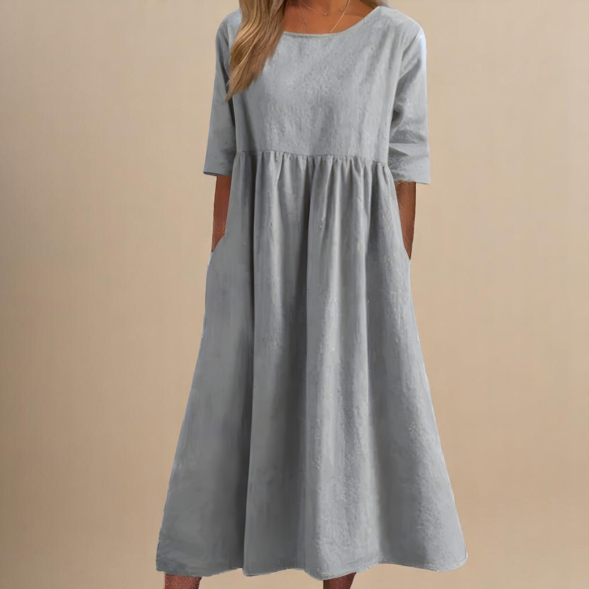 Vestido Largo Fluido