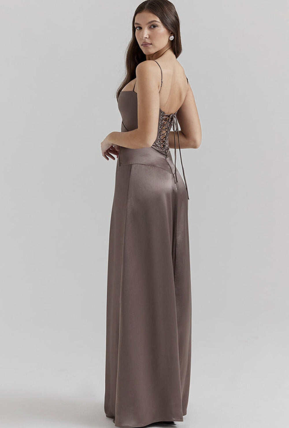 Lunaria Satiné Vestido Maxi