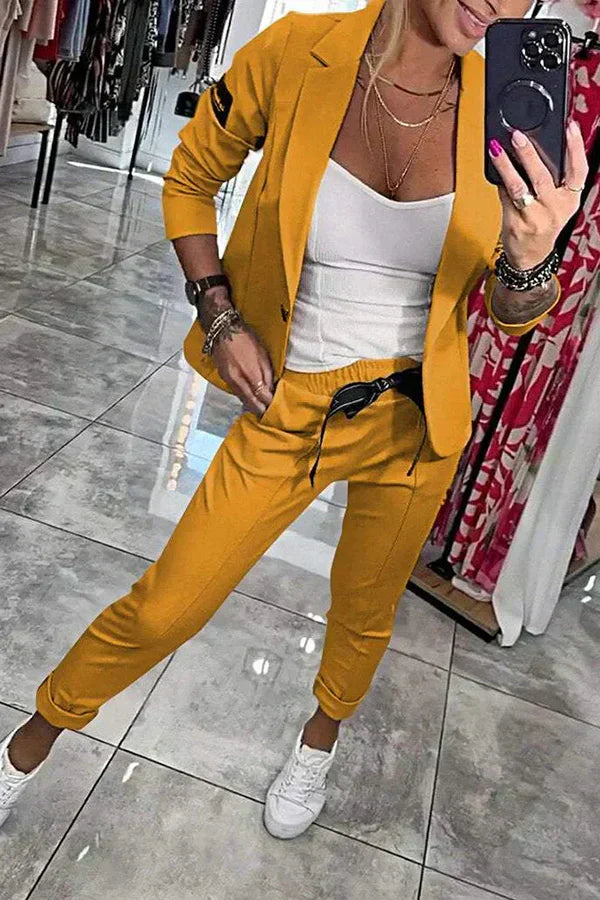 Ariane | Conjunto de Blazer y Pantalones Elegantes