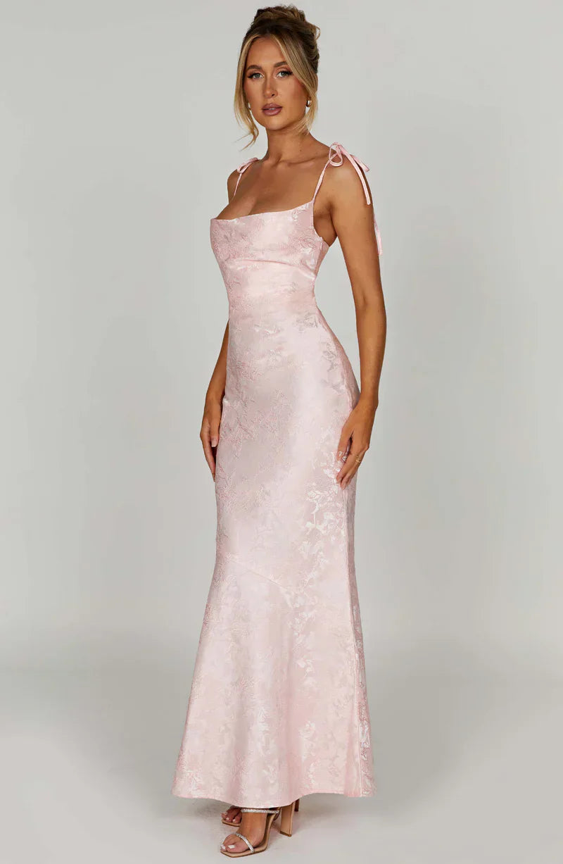 Vestido Floriana Jacquard Bloom