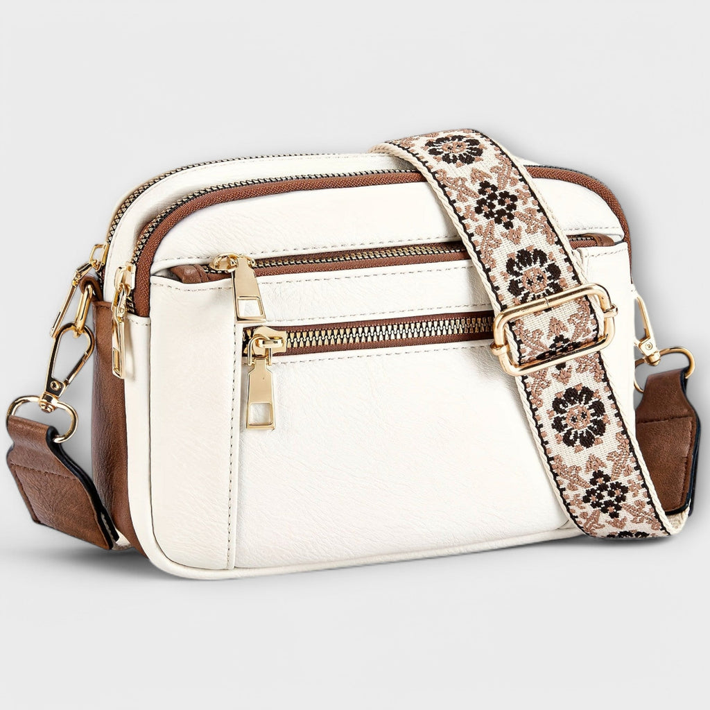Bolso Cruzado de Cuero PU