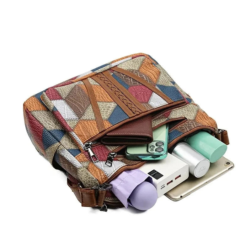 Bolso de Mano de Cuero PU Madge