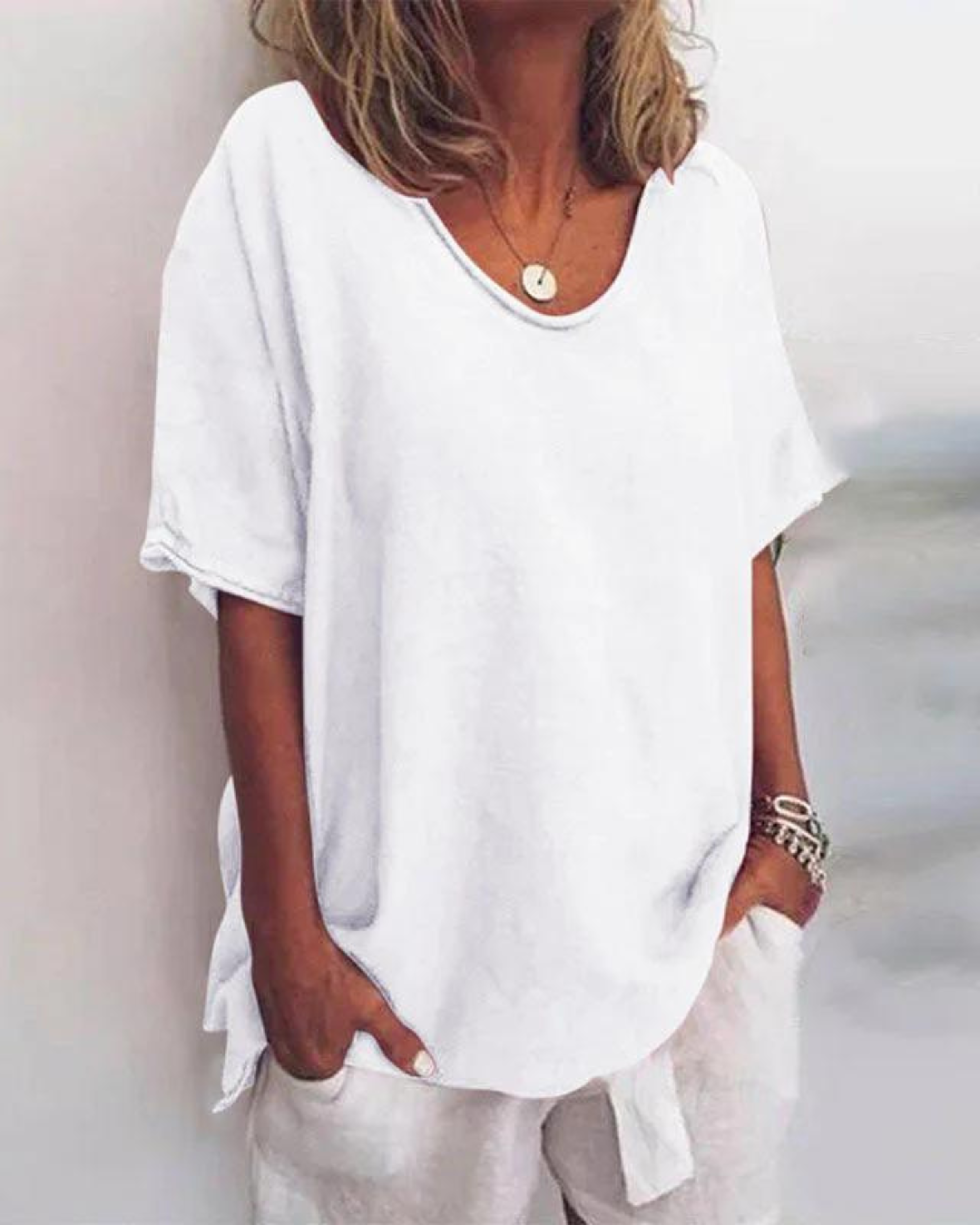 BEA - Blusa Cómoda y Larga