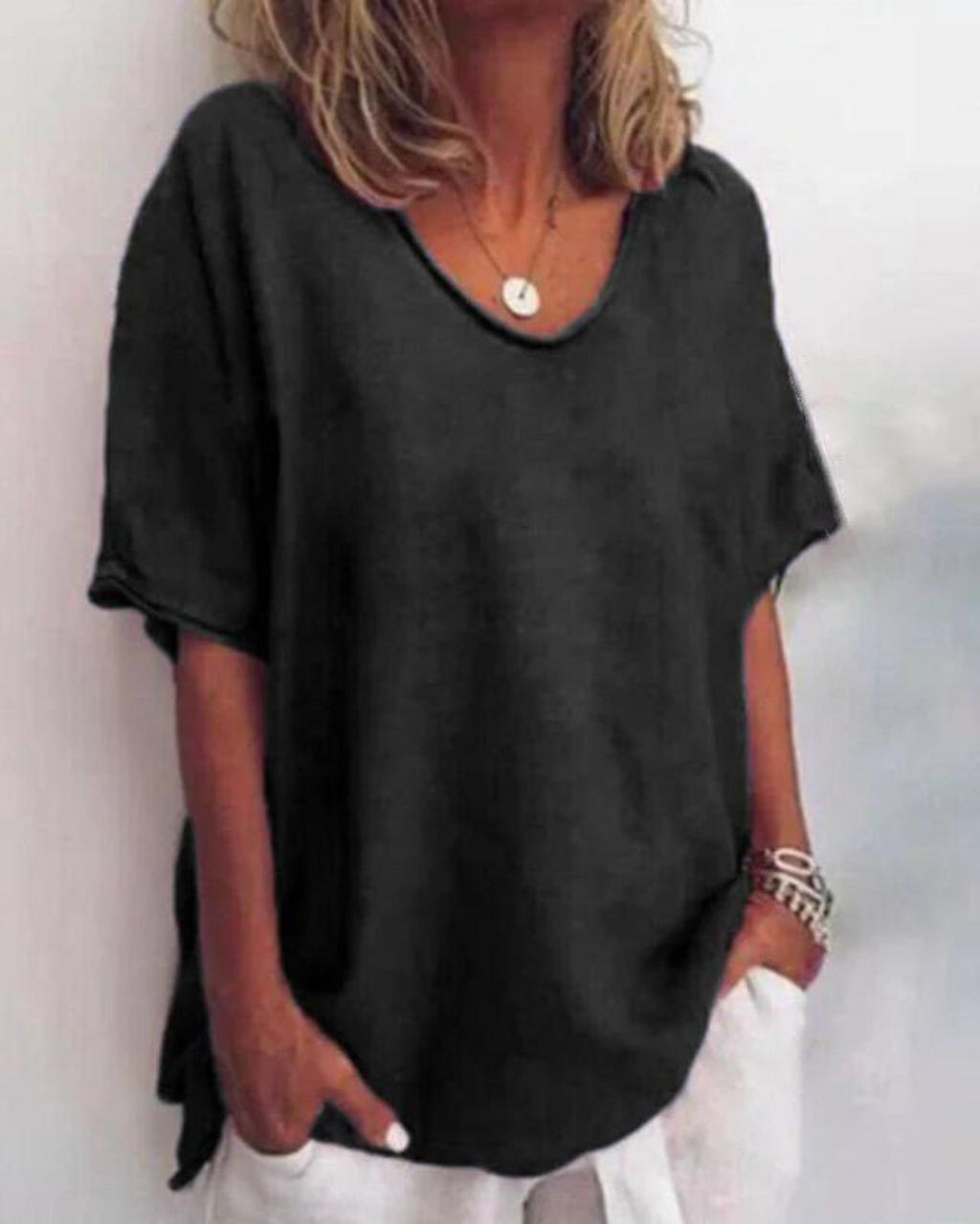 BEA - Blusa Cómoda y Larga