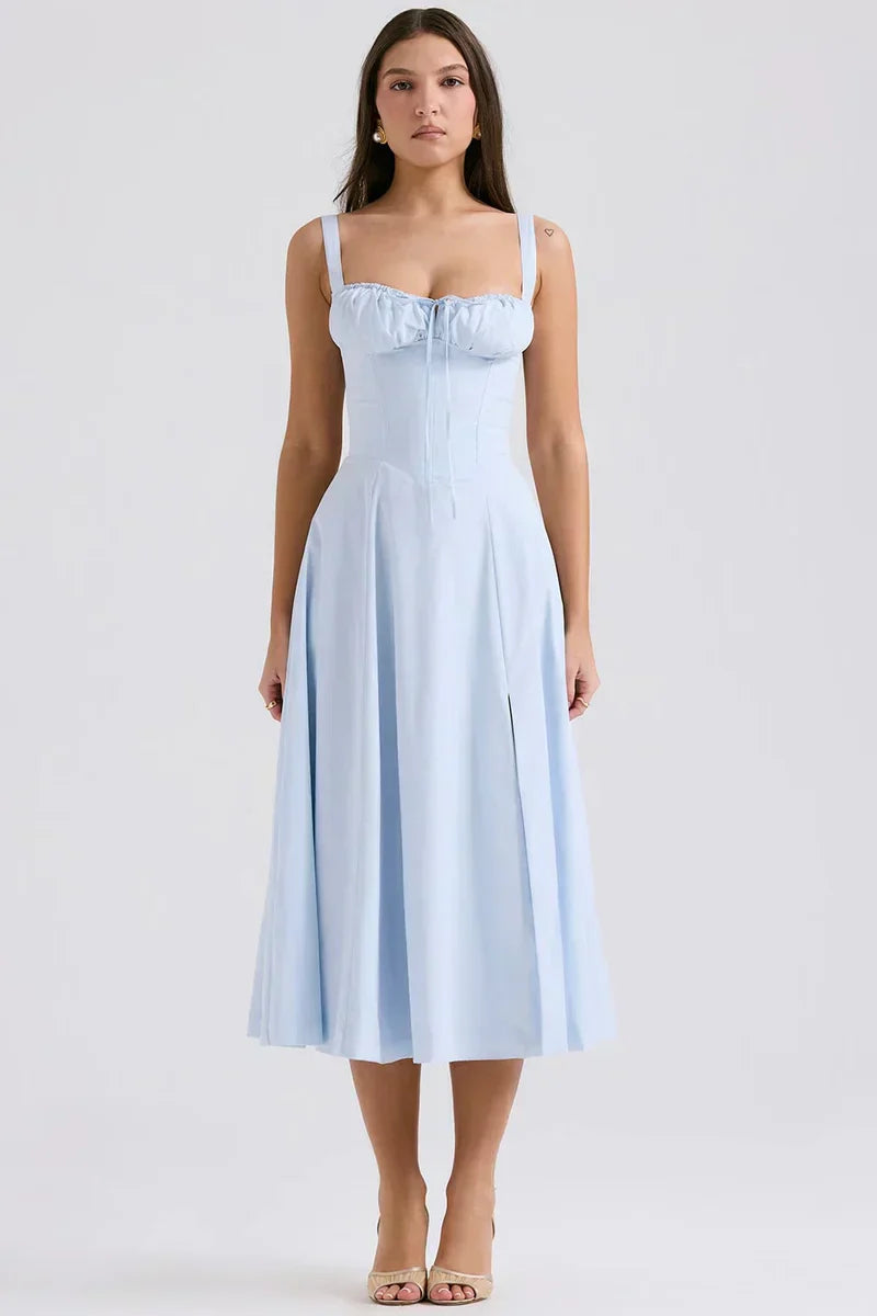 Vestido Midi de Algodón Saly