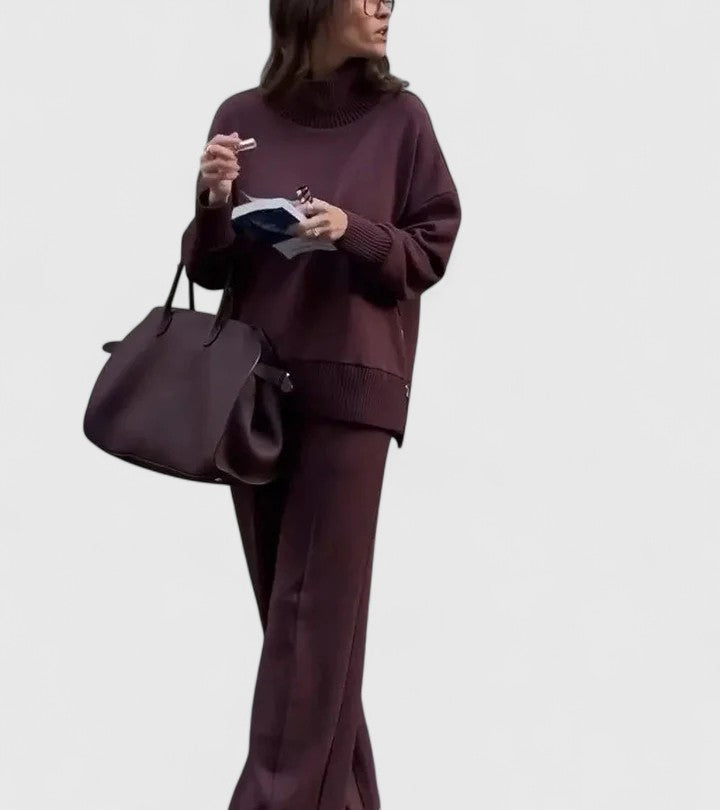 HAILEY – CONJUNTO DE DOS PIEZAS RELAJADO Y LUXE