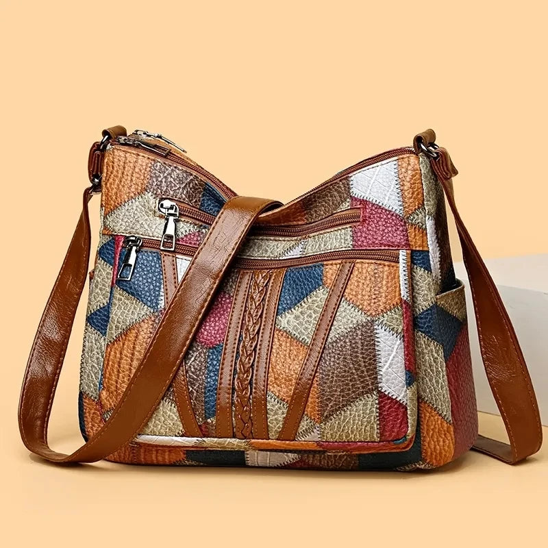 Bolso de Mano de Cuero PU Madge