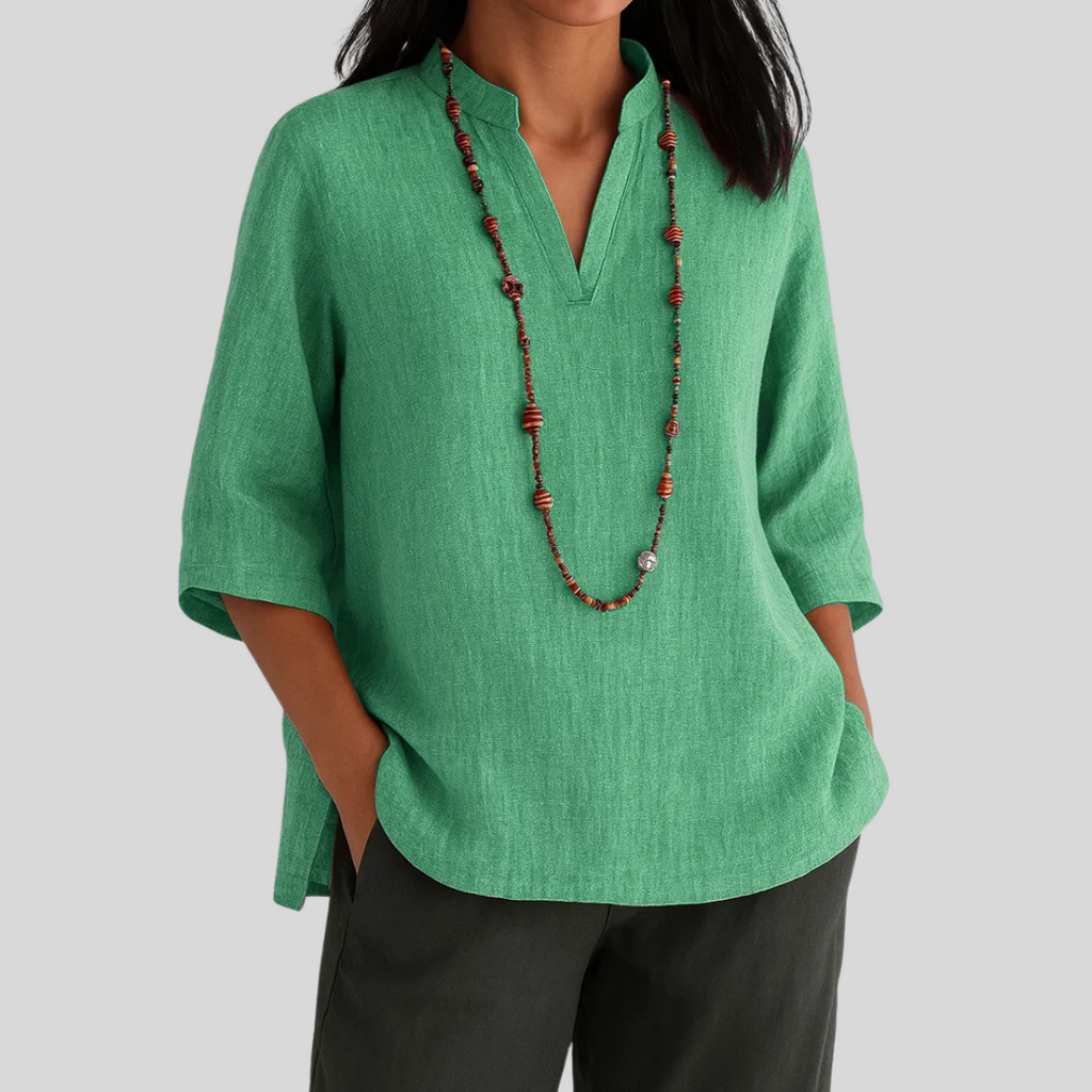 Kaia™ - BLUSA VERANIEGA LIGERA Y CÓMODA