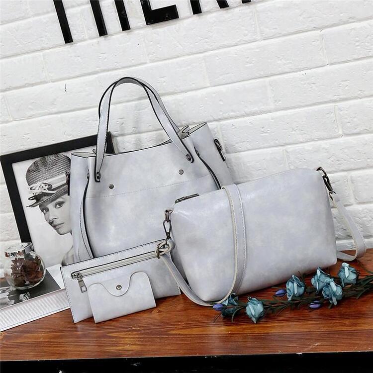 Sutton - Conjunto de Bolsos Retro Estiloso de 4 Piezas