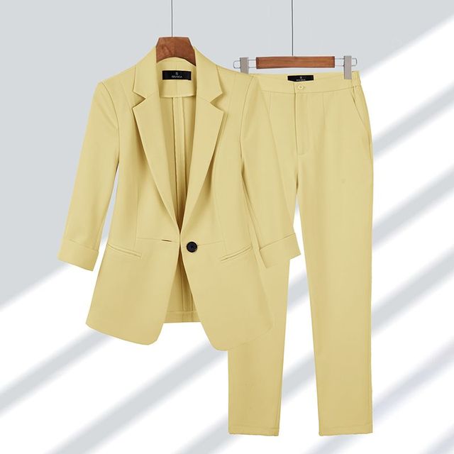 Ashley - Conjunto de Blazer y Pantalón