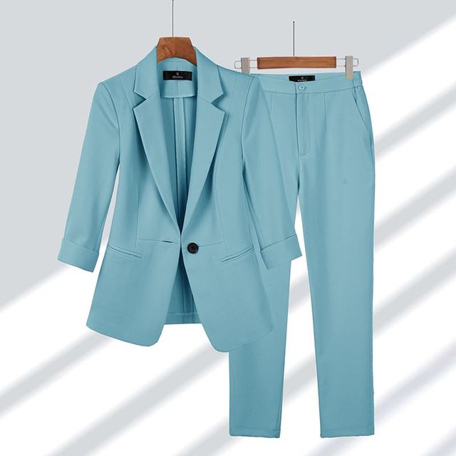 Ashley - Conjunto de Blazer y Pantalón
