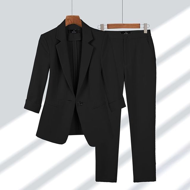 Ashley - Conjunto de Blazer y Pantalón