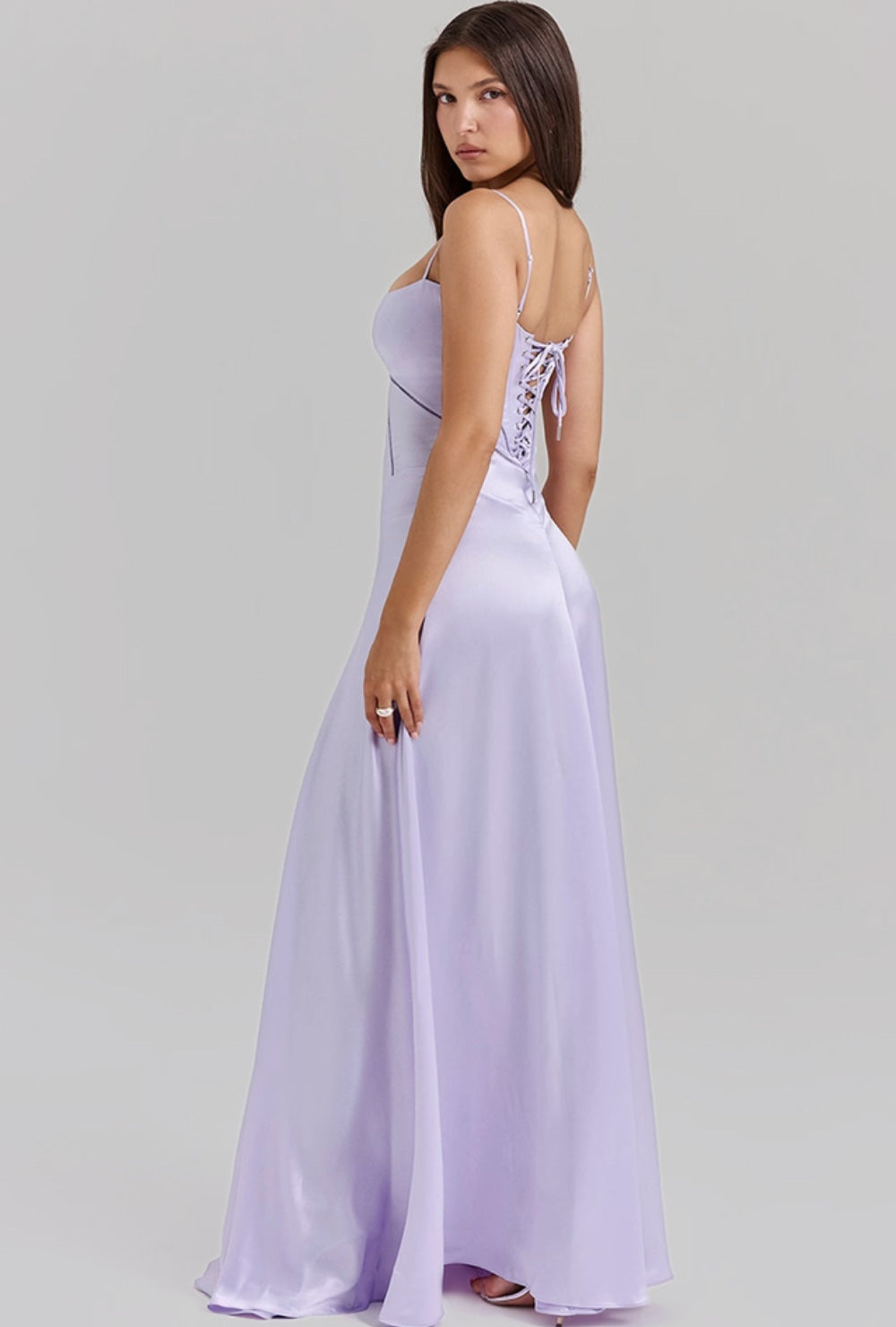 Lunaria Satiné Vestido Maxi