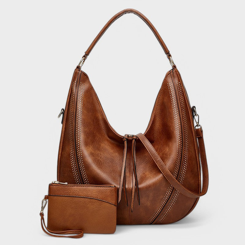 Bolso Bohemio Hobo con Monedero