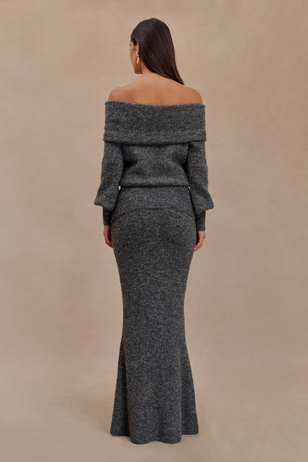 Maja Conjunto de Punto Off-Shoulder