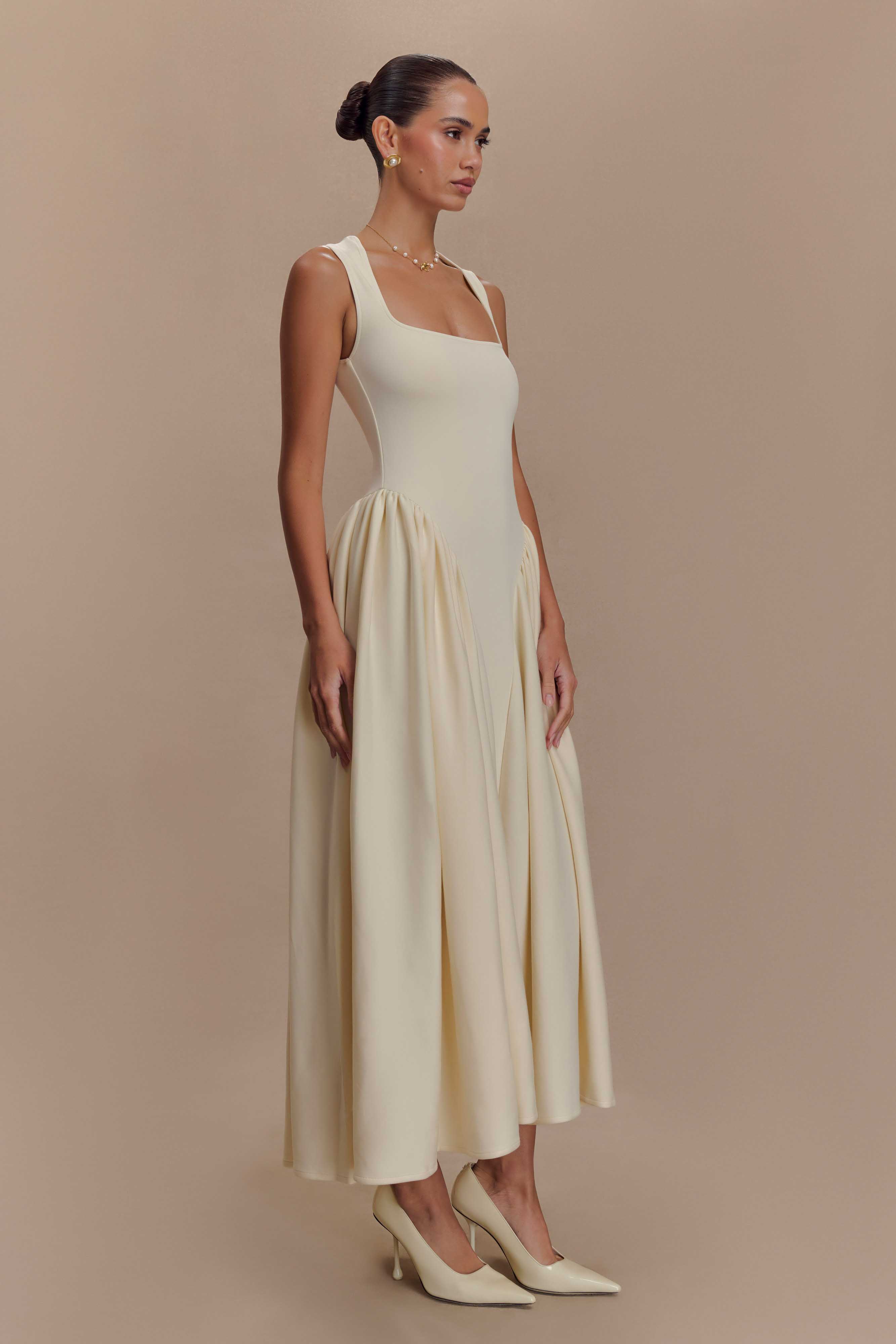 Vestido Serafina Scuba Midi
