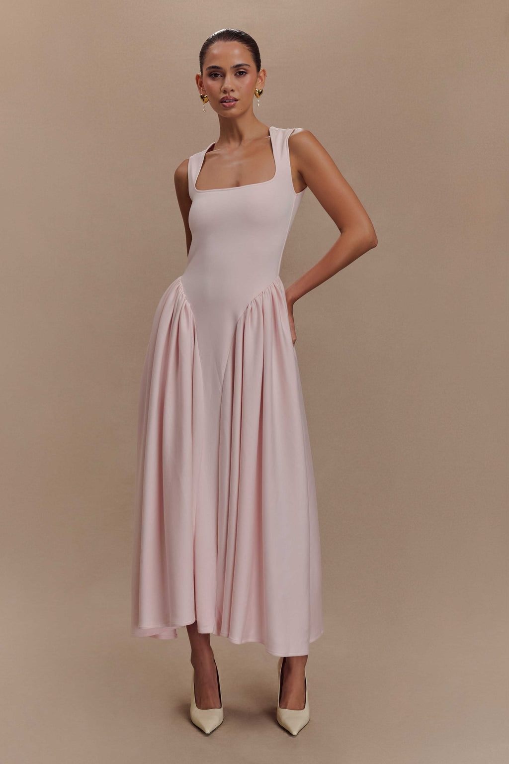 Vestido Serafina Scuba Midi
