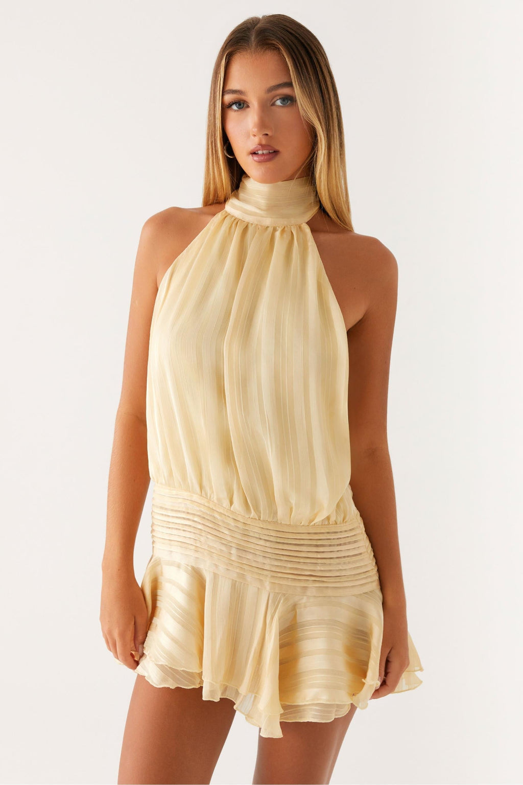 Vestido Mini Chiffon Willow