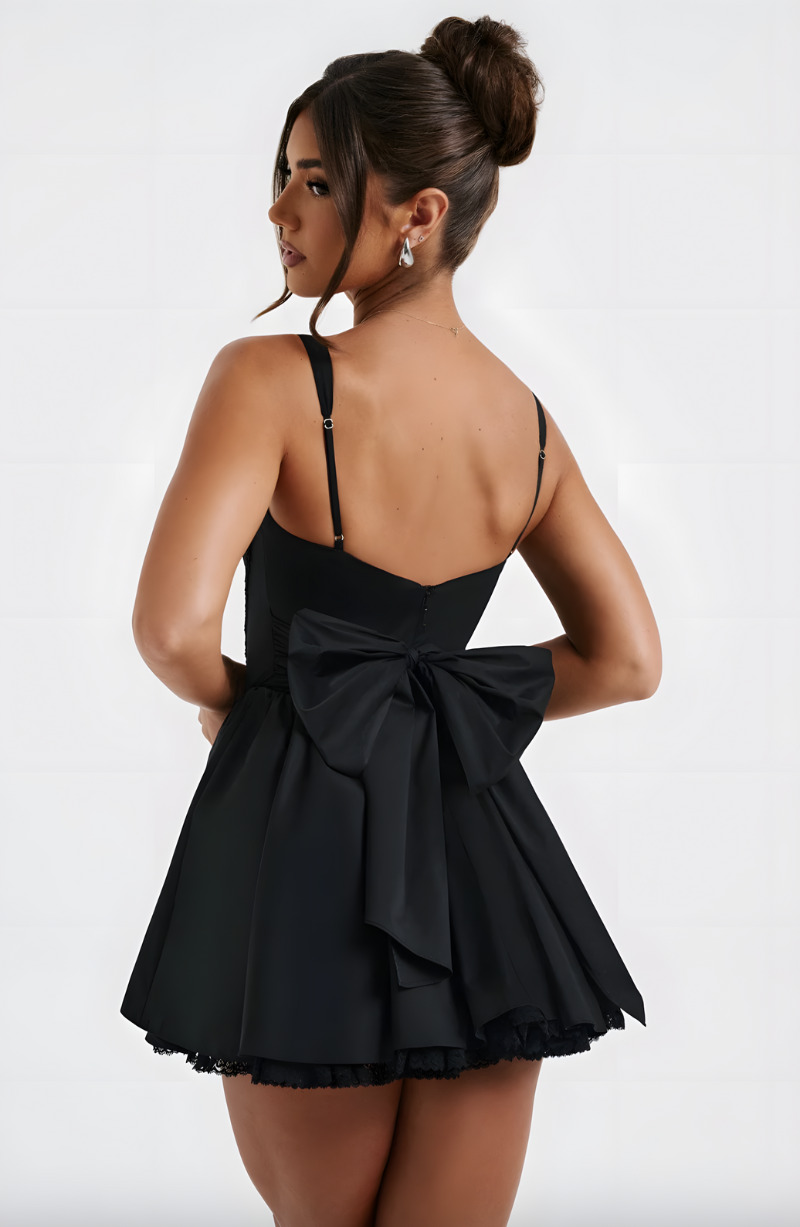VESTIDO JESSICA MINI - NEGRO
