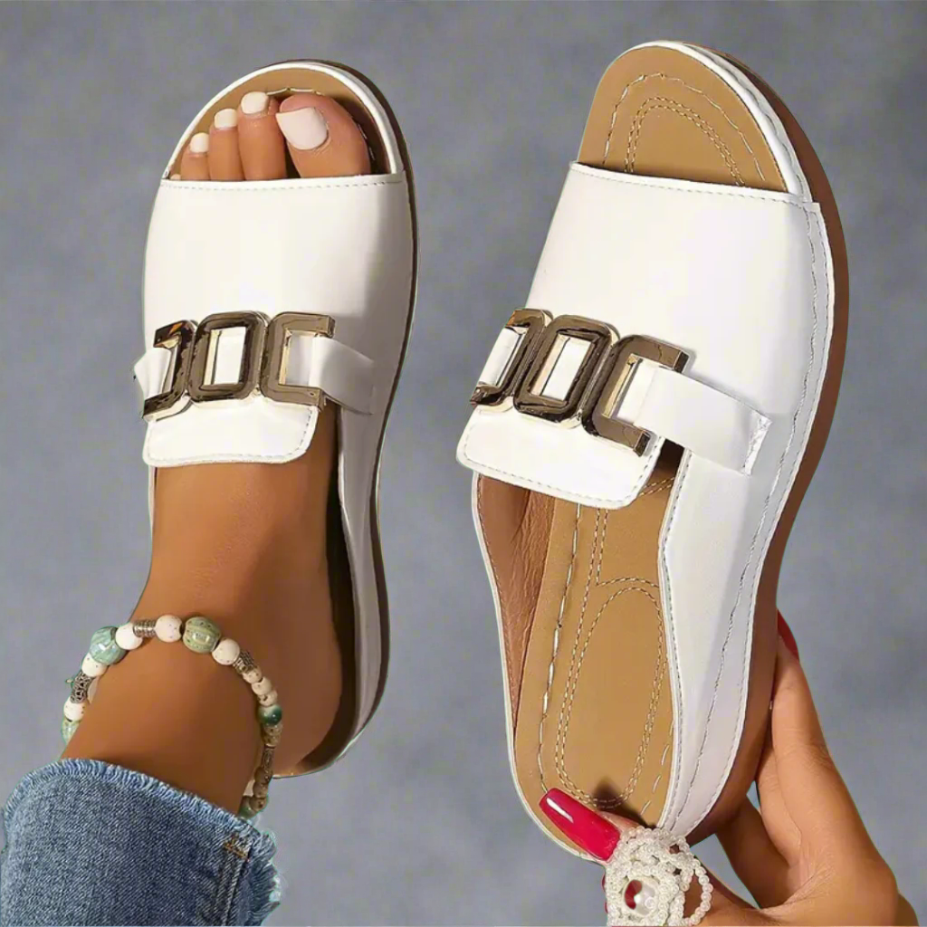 Artemisia - Sandalias Slip-On Elegantes