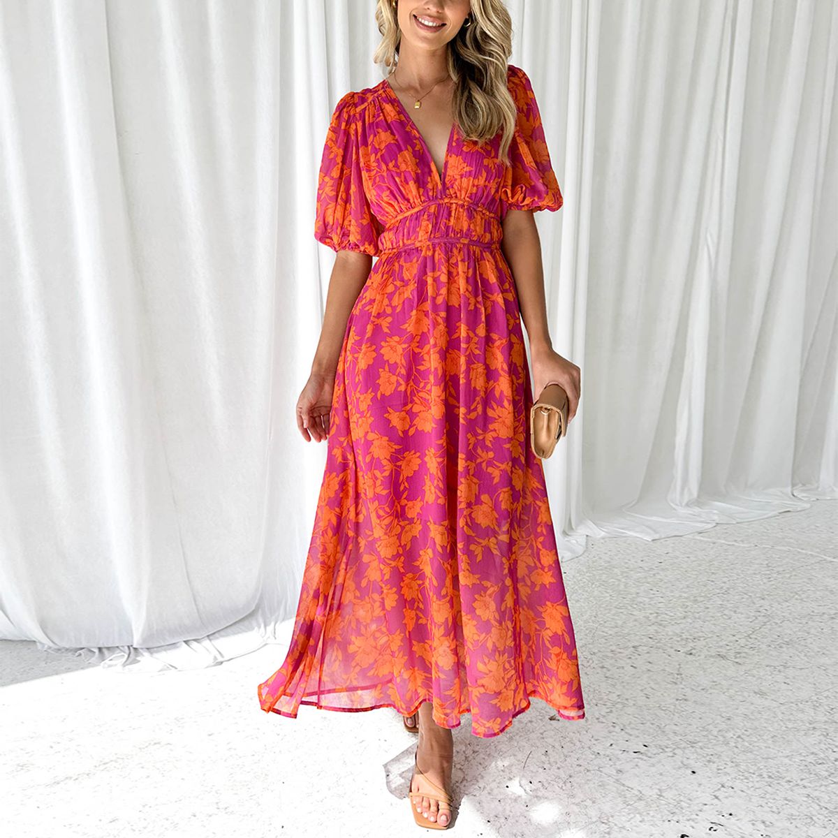 Clara | Vestido Maxi de Primavera