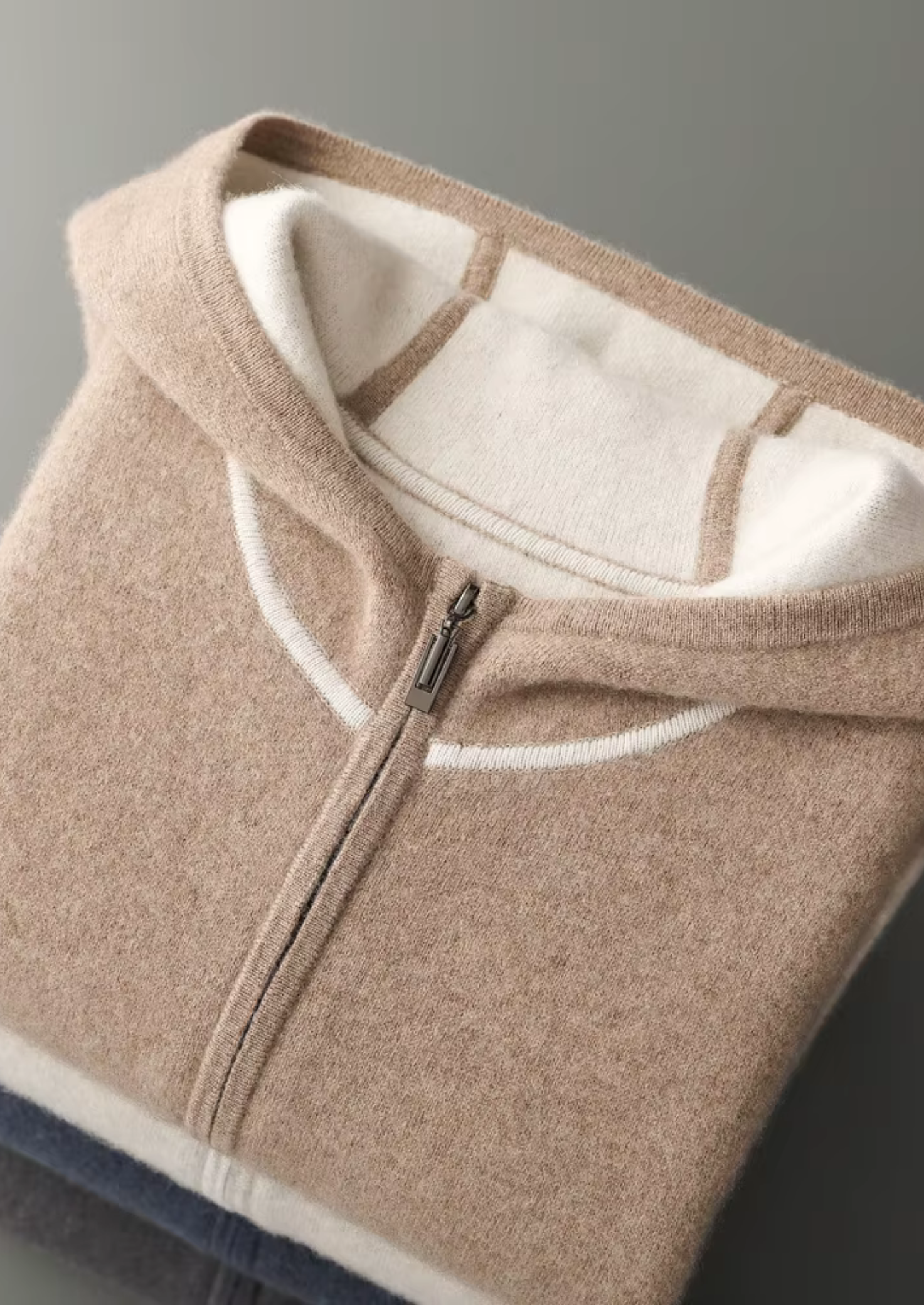 PREMIUM CASHMERE BEIGE MILANO LEISURE SET