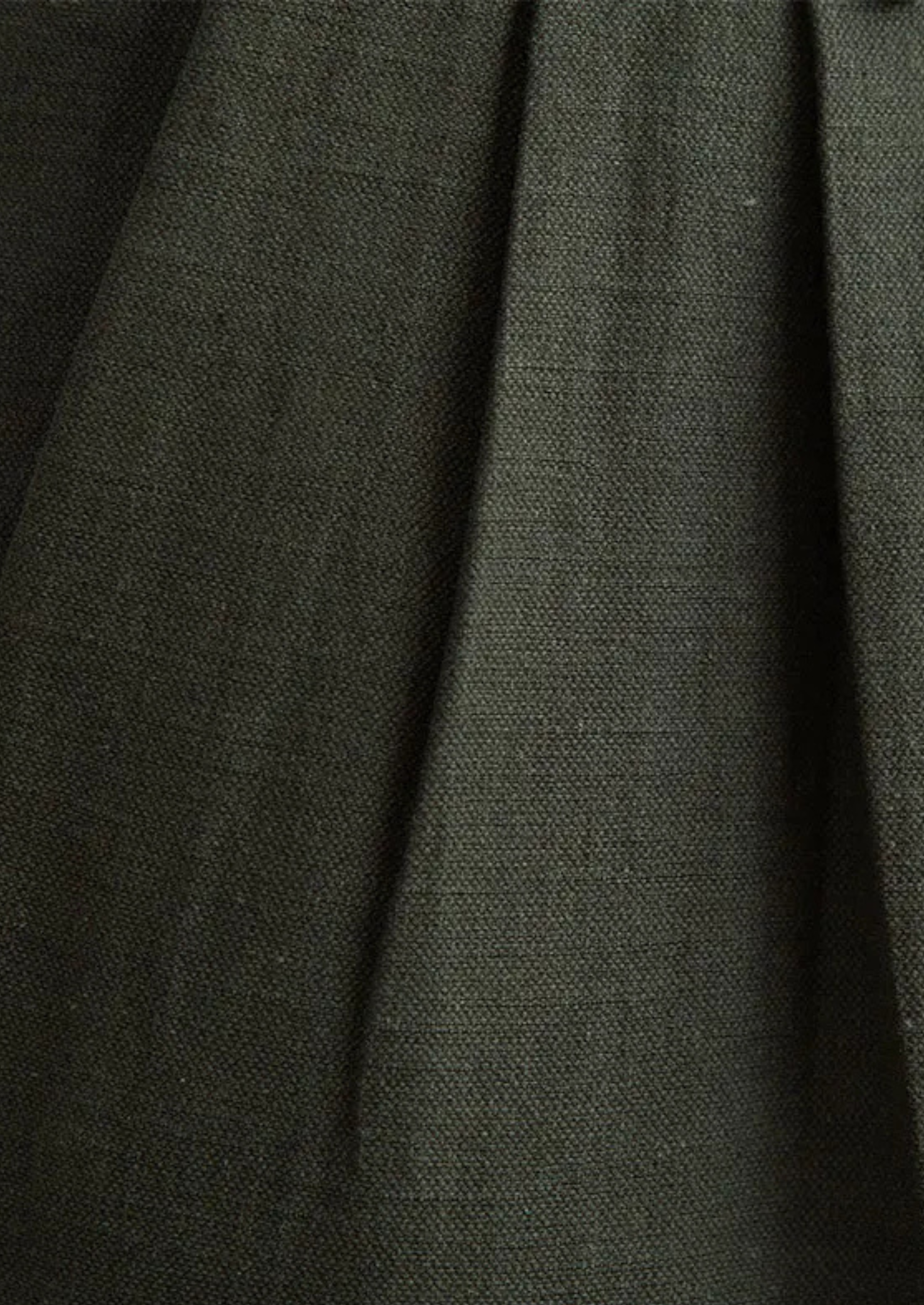 CAGLIARI PLEATED COASTAL TROUSERS - Olive