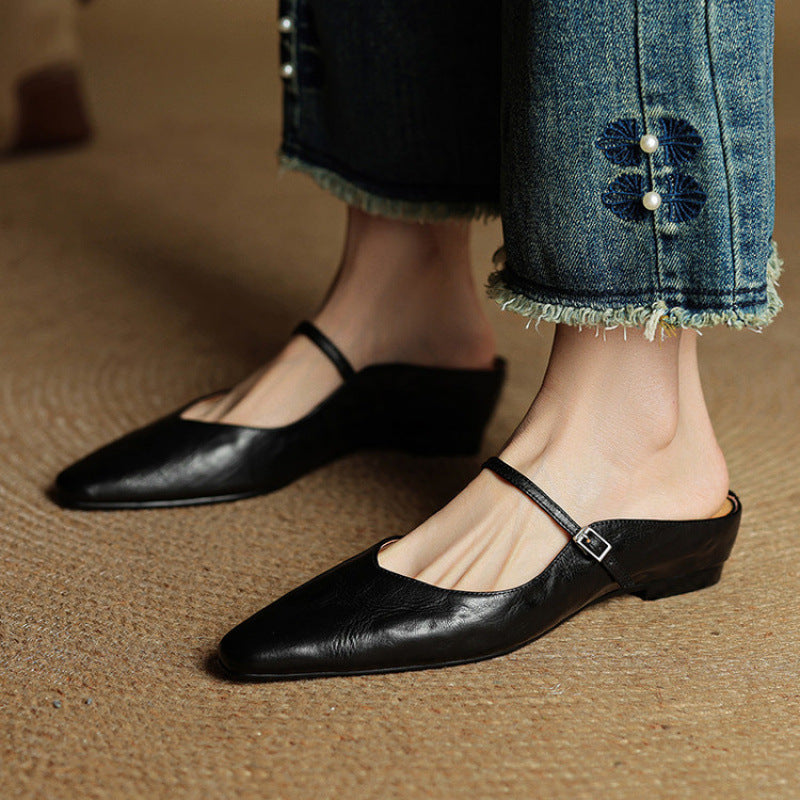 Sasha - Elegantes sandalias de cuero para mujer