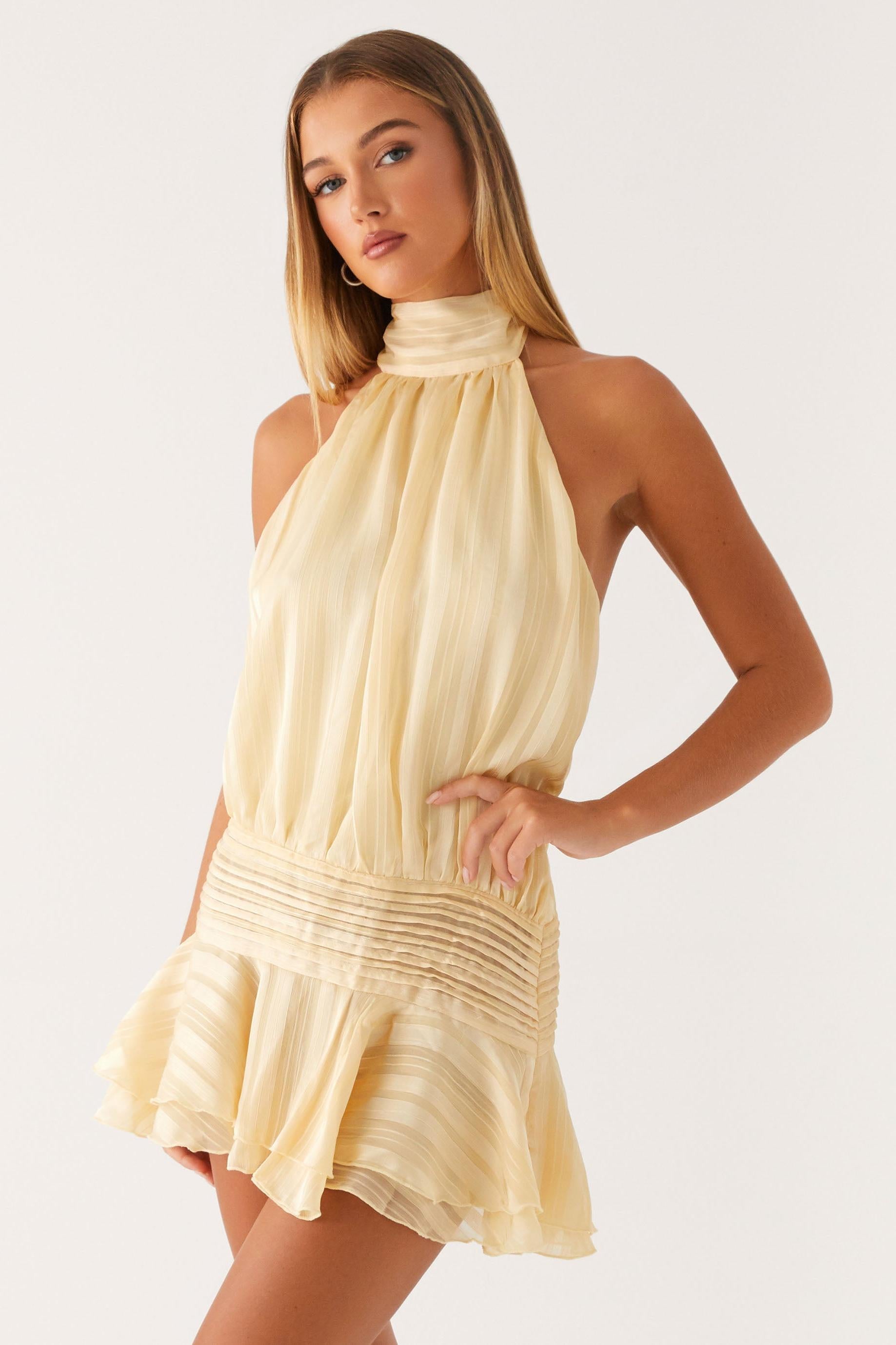 Vestido Mini Chiffon Willow