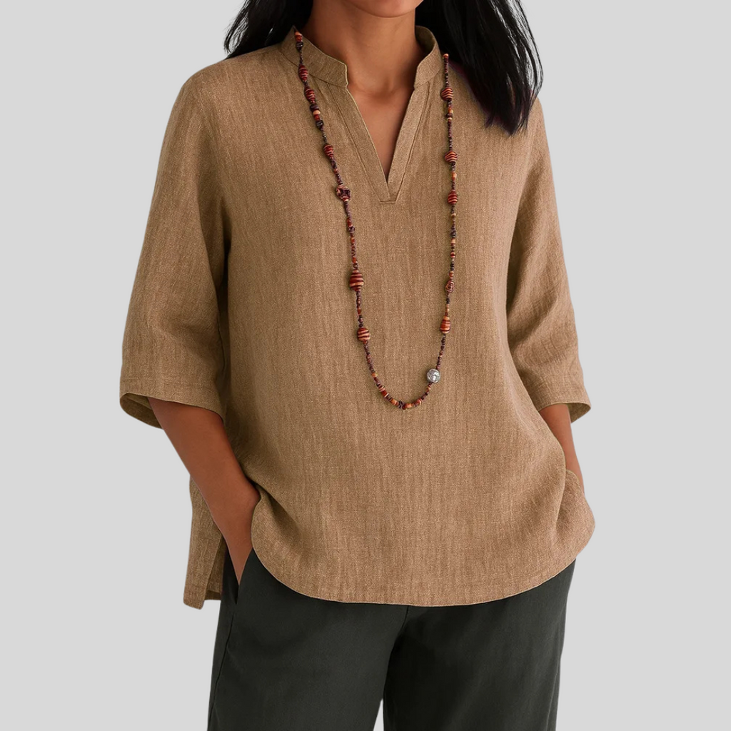 Kaia™ - BLUSA VERANIEGA LIGERA Y CÓMODA