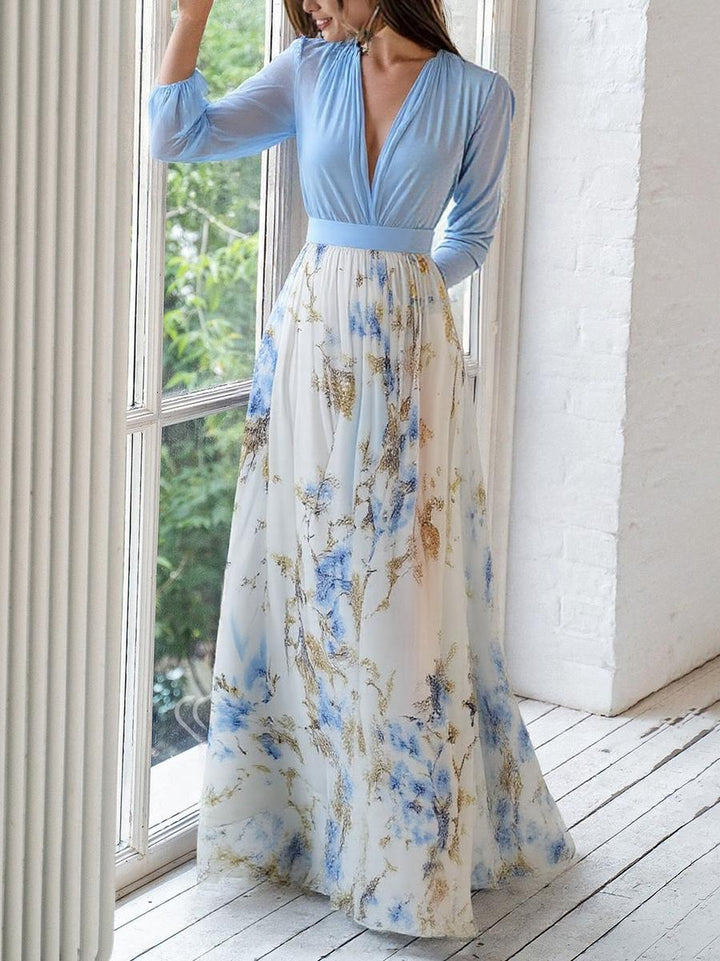 Vestido Largo Tess™ con Estampado Floral