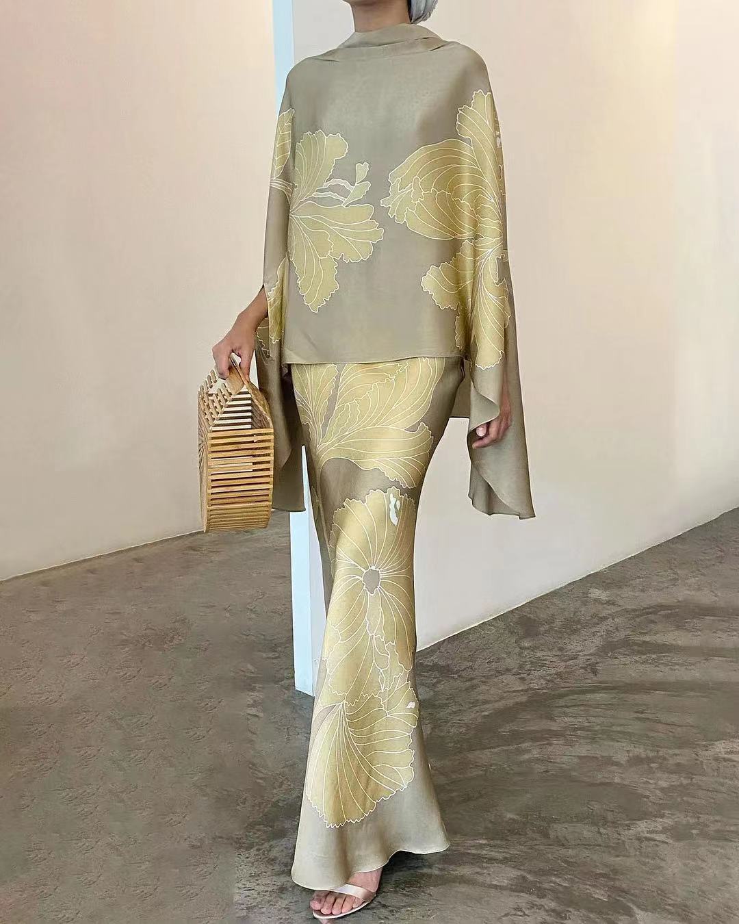 ALTHEA – TRAJE SUELTO IMPRESO Y CON ESTILO
