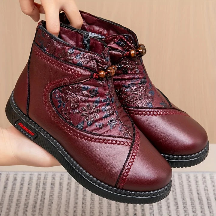 Rosina - Botines de Cuero Cómodos