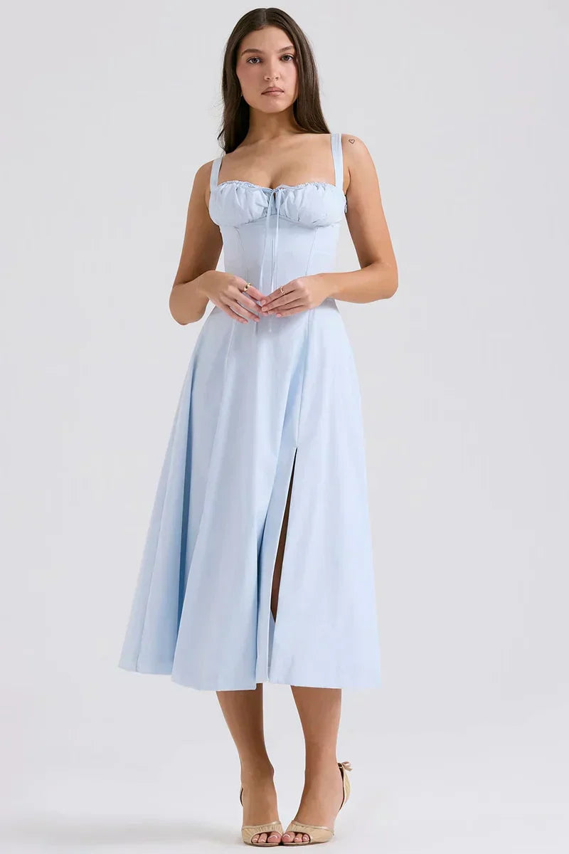 Vestido Midi de Algodón Saly
