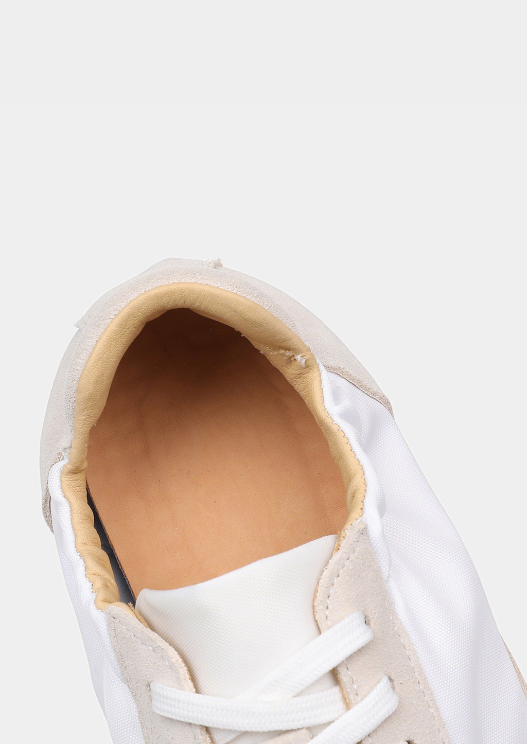 Monaco Ivory Slip-On Retro Runner