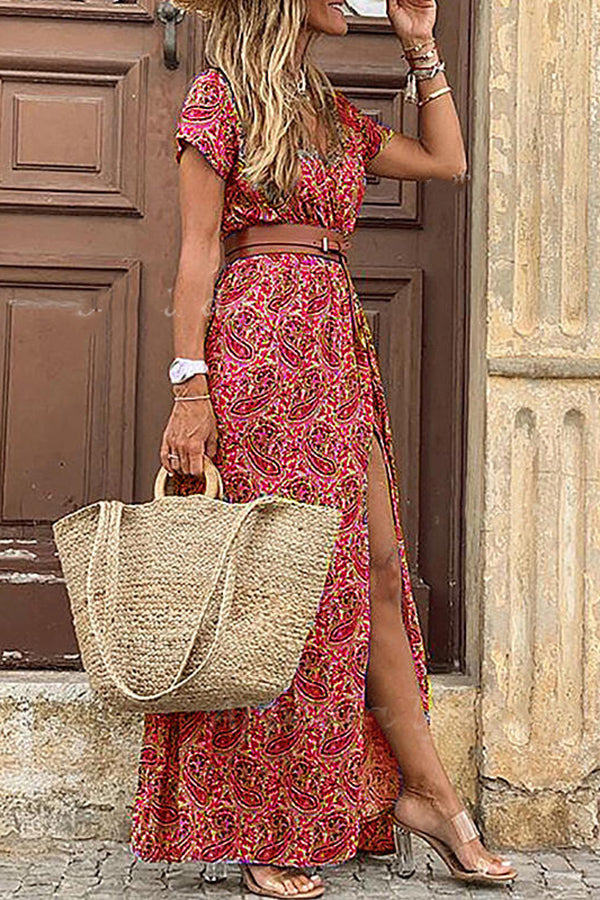 Elisa | Maxi Vestido Boho Estampado