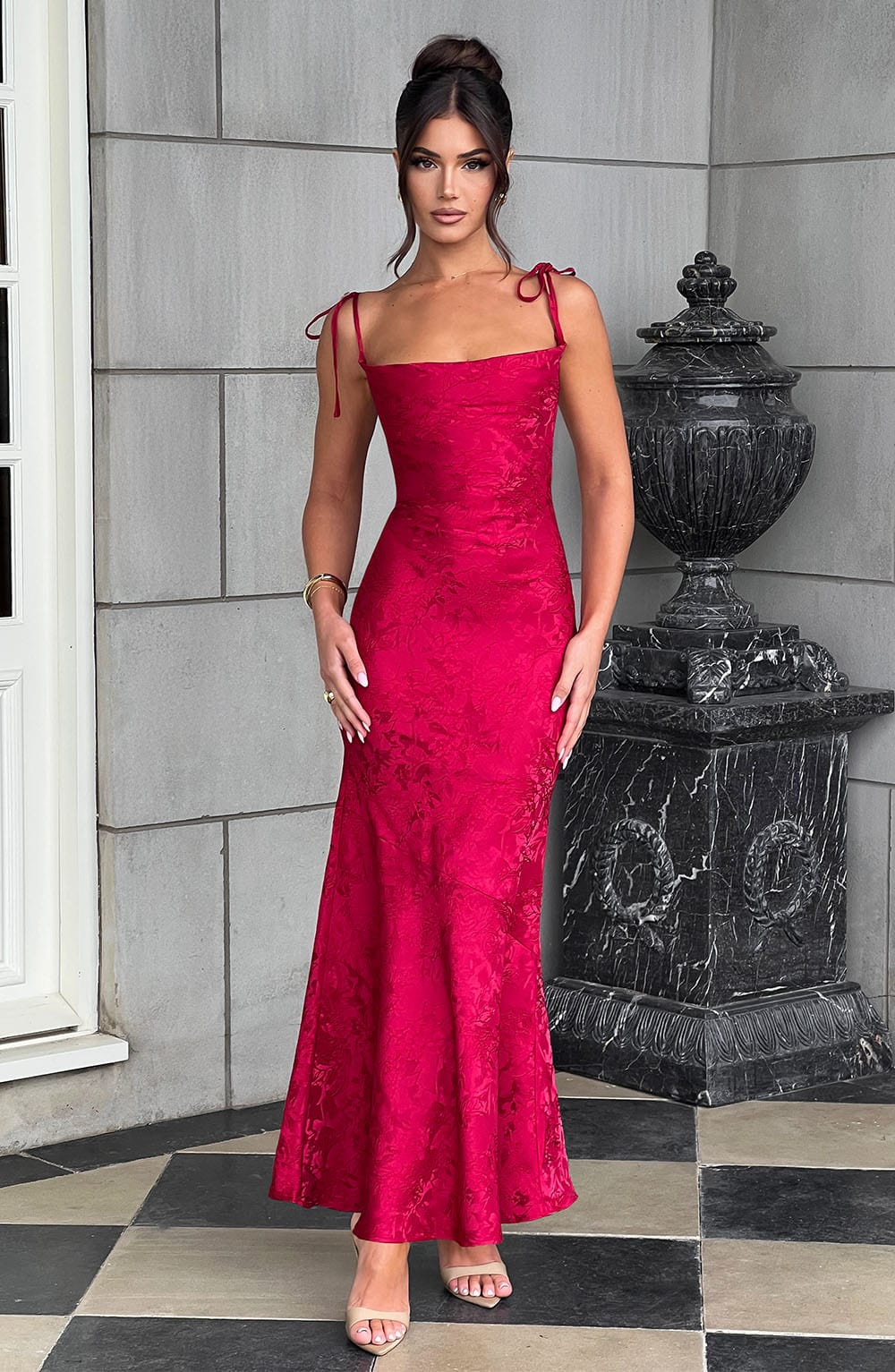 Vestido Floriana Jacquard Bloom