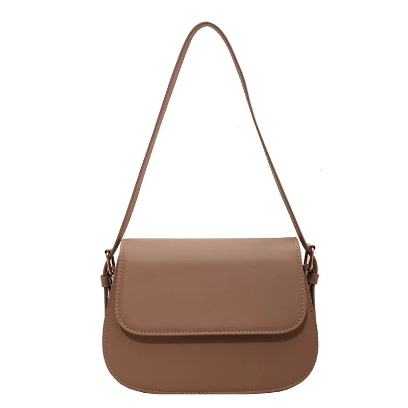 Eldborg | Elegante bolso de hombro en tono nude apagado