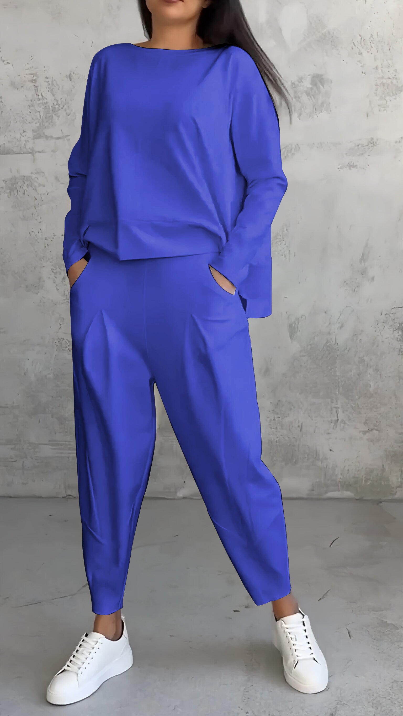 RUE – CONJUNTO MINIMALISTA RELAJADO DE DOS PIEZAS