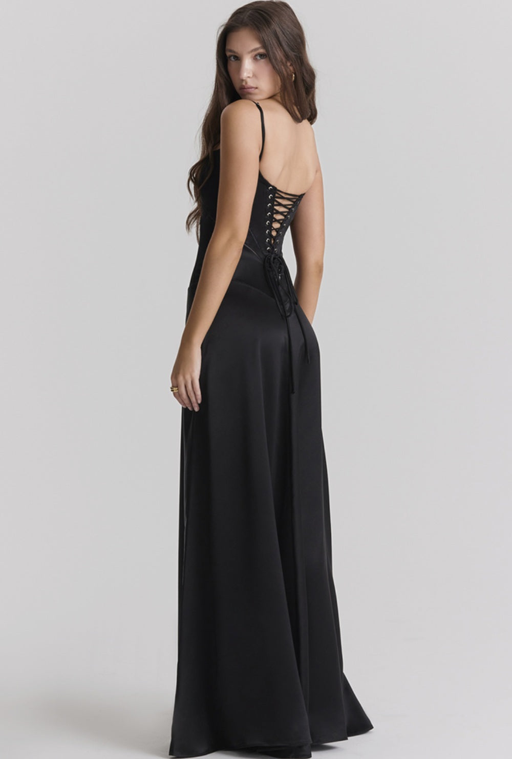 Lunaria Satiné Vestido Maxi